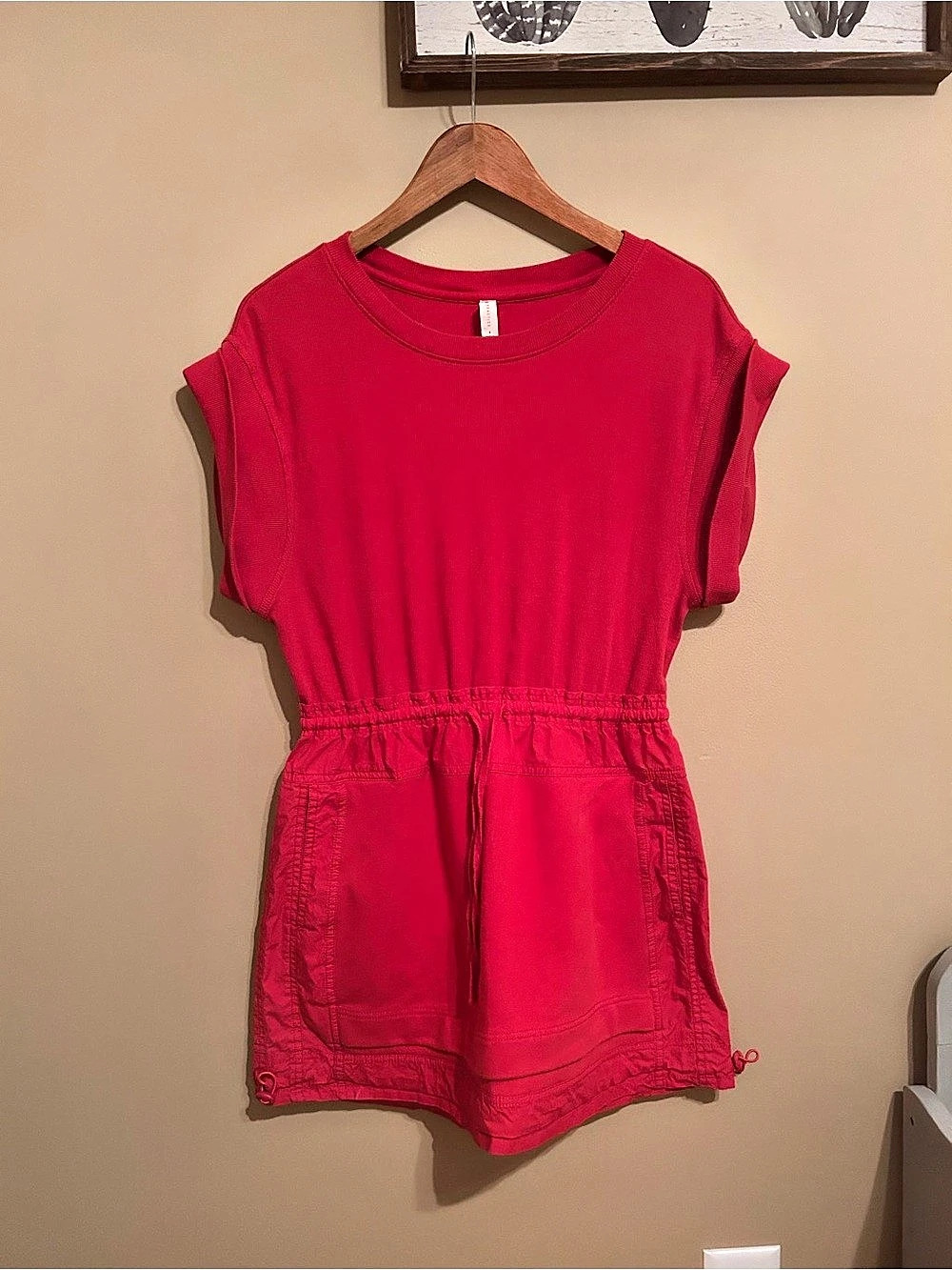 Daily Ritual Red Dress Size Small, Like New